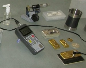 Ultraschallmessung-Gold-Silber-Aurogold