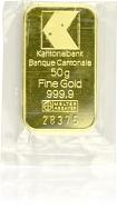 Gold Bar 50g - Va...
