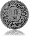 1 CHF Umlaufmünze 4,175g Silber (1875 - 1967) 1 CHF Umlaufmünze...