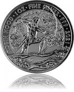 Großbritannien Mythen und Legenden Robin Hood 1oz Silber - 2021 Großbritannien My...