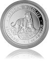 Somalia Leopard African Wildlife 1 oz Silver - 2022 Somalia Leopard A...