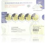 5x 2 EUR commemor...