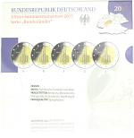 5x 2 EUR commemor...
