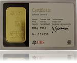 Gold Bar 100g - V...