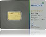 Goldbarren 5g - U...