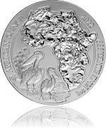 Rwanda Pelican 1oz Silver - 2022 B-Stock standard taxation Rwanda Pelican 1o...
