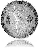 5 Kronen Österreich 21,6g Silber 1908 5 Kronen Österrei...