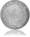 1 Florin Österreich 11,1g Silber 1857 -1865 1 Florin Österrei...