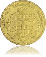 20 Mark Hamburg 7,16 Gold (1875 - 1889) 20 Mark Hamburg 7...