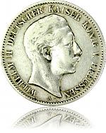 2 Mark Kaiserreich Wilhelm II Deutscher Kaiser 10g Silber - 1888 2 Mark Kaiserreic...