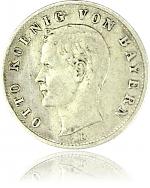 2 Mark Kaiserreich Otto Koenig von Bayern 10g Silber (1891 - 1913) 2 Mark Kaiserreic...