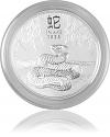 Australien Lunar III Schlange 1oz Silber - 2025 (regelbesteuert) Australien Lunar ...
