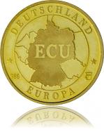 Medaille ECU Deut...