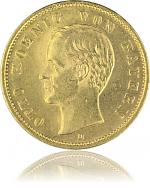 20 Mark König Otto von Bayern 7,16 Gold (1895 - 1913) 20 Mark König Ott...