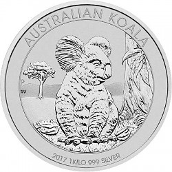 Koala 1kg Silver ...