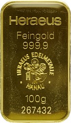 Gold Bar 100g - V...