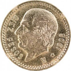 10 Pesos Mexico H...