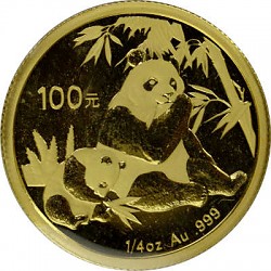 China Panda 1/4oz...