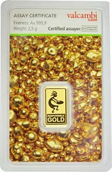 Goldbarren2,5g - ...