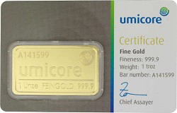 Goldbarren 1oz - ...