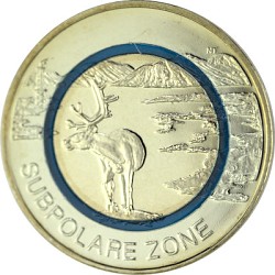 5 Euro BRD polymer ring 'Subpolar zone' 5 Euro BRD polyme...