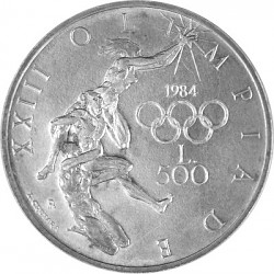500 Lire San Marino 9,185g Silber (1972 - 1994) 500 Lire San Mari...