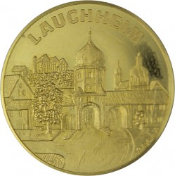 Medaille Lauchhei...