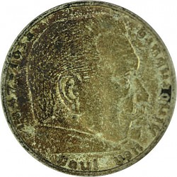 2 Reichsmark Hind...