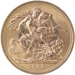 1 Pound Sovereign...